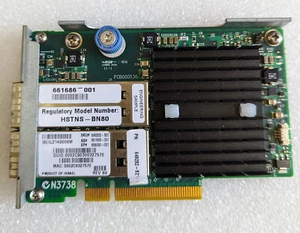 649282-B21 HPE ETHERNET 2 PORT 10/40GB FLOM ADAPTER - Picture 1 of 4