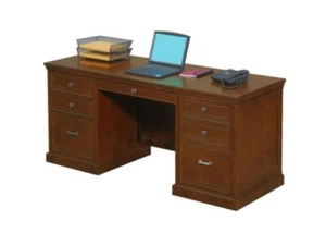 Statesman Executive Computer Credenza - RETAIL - Picture 1 of 9