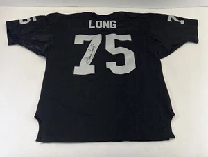 Rare Vintage Wilson NFL Oakland Raiders Howie Long Football Jersey Autographed - Picture 1 of 11