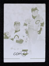 1999 Topps Gallery Masters Press Plates Cyan 1/1 Sammy Sosa #104 00em