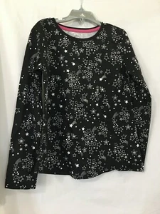 New Wonder Nation Star T Shirt Top Shirt Girls Long Sleeve Black White U pick - Picture 1 of 4