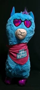 No Drama Llama Rainbow Blue 18" Plush Good Stuff - Picture 1 of 5