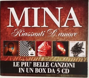 MINA "RIASSUNTI D'AMORE Le Piu Belle Canzoni in un Box da 5 CD" RARO BOX 2011 - Bild 1 von 3