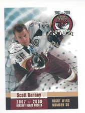 2007-08 Hershey Bears (AHL) Scott Barney