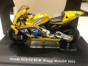 Moto Honda RC211V #3 M.Biaggi Moto GP 2003 - IXO MODELS 1:24 - Bild 1 von 1