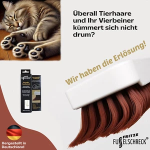 Fusselbürste Fusselschreck® Kleiderbürste, Textilbürste Katzenhaare Hundehaare - Bild 1 von 7