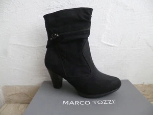 Marco Tozzi Boots Ankle Boots Shoes Black 25350 NEW - Picture 1 of 7