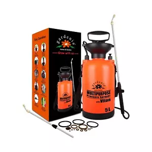 Pump Sprayer Upgraded Garden Sprayer with Viton Seals Telescopic Metal Lance,... - Picture 1 of 9