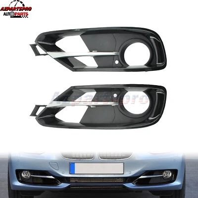 2x Parrilla antiniebla parachoques delantero con cubierta de moldura para BMW 320i 328i 335i 2012-2015 Foto 1 de 4