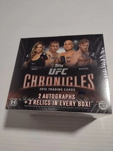 2015 Topps UFC Chronicles Hobby Box NEU Factory Sealed - Bild 1 von 3