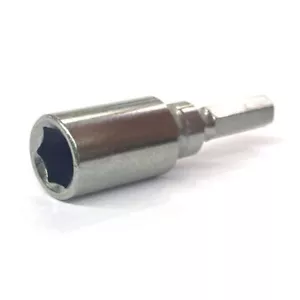 Adaptador transductor hexagonal de 6,35 mm a 4 mm enchufe magnético para brocas de destornillador # - Imagen 1 de 32