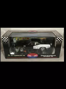 1971 Plymouth Cuda BLACK H61 50237 1:18 - Picture 1 of 3