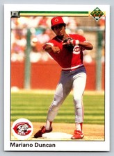 1990  Upper Deck #430 Mariano Duncan Cincinnati Reds