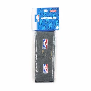 (1) Pair of Official NBA Dribbler Authentic On-Court Grey Wristbands - Picture 1 of 1