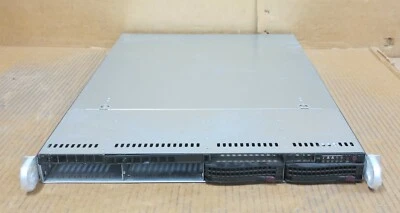 Supermicro SuperChassis CSE-815 X9SRW-F CTO E5-2600v2 8x DIMM 4-Bay 1U Server - Image 1 of 3