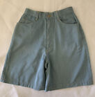 EUC Vintage Blue High Waisted Mom Shorts By TINTOY Size Small