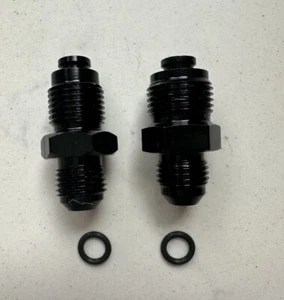 6AN POWER STEERING FITTINGS 16MM 1.5 AND 18MM 1.5 FOR GM HYDRO BOOST PUMP RACK B - Imagen 1 de 4