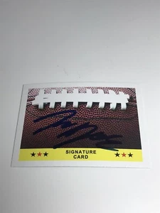 Ryan Jensen signed autographed signature Football card Tampa Bay Buccaneers - Picture 1 of 2