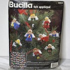Bucilla Christmas Angels Ornament Kit Felt Applique 50 Piece 1996 Vintage NEW