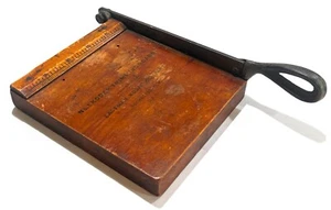 No.1 KODAK TRIMMING BOARD Eastman Kodak Rochester NY 5" Vintage Paper Cutter - Picture 1 of 3