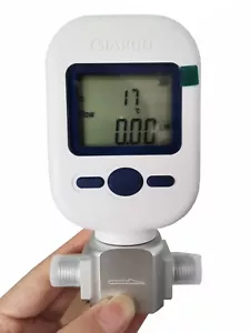Misuratore Portata Massa Gas Digitale Aria Argon Azoto Portata Ossigeno Misuratore 0-250L/Min - Foto 1 di 11