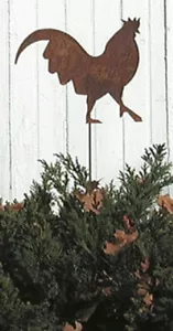 Rusted Garden Stakes - Picture 1 of 23