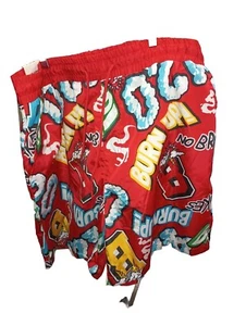 Rebel Minds Burn Up Mens Pictorial Graphic Swim Trunks Board Shorts Size 5XL New - Picture 1 of 6