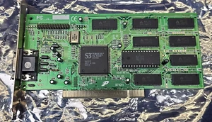 RETRO PT5954 PCI VIDEO CARD S3 VIRGE/DX 4MB - Tested - Picture 1 of 7