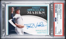 2022 Immaculate Frank Viola Auto 1/1 Platinum Marks One Of One HOF PSA 7 NM