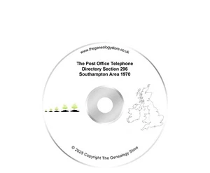 The Post Office Telephone Directory Section 296 Southampton Area 1970 - Picture 1 of 1
