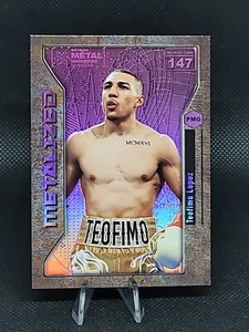 2021 Skybox Metal Universe Champions PMG Pink 3/75 Teofimo Lopez #147 - Picture 1 of 3