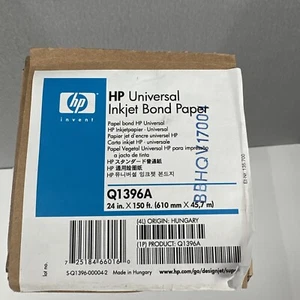 Original HP Designjet Bondpapier 24" x 150 Fuß weiß Q1396A NEU - Bild 1 von 6
