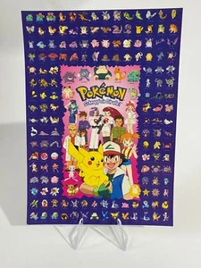 150 Pokemon Vintage Post Karte 1995 - 2000 unbeschrieben Deutsch 15x10,5 cm - Bild 1 von 2