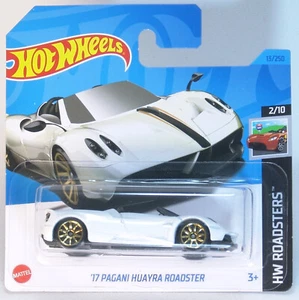 Hot Wheels 2023 #13 - HKH37 - HW Roadsters - '17 Pagani Huayra Roadster - Imagen 1 de 1