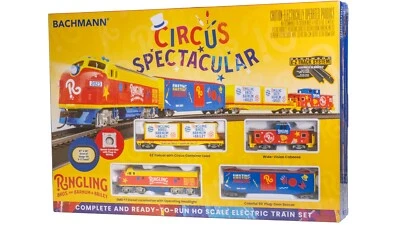 Bachmann HO Circus Spectacular Train Set 00780 NIB Bachman H-O NEW Ringling Bros - Image 1 of 2