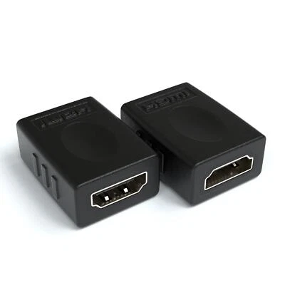 JAMEGA GMBH Extensión HDMI | Adaptador de acoplamiento HDMI a HDMI a hembra, 2 unidades