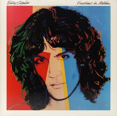 BILLY SQUIER Emotions In Motion USED 1982 LP Rock Vinyl Record CAP-12217 - Image 1 of 2