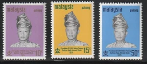 Malesia-Pahang 1975 Sc # 97-99 MNH - Foto 1 di 1