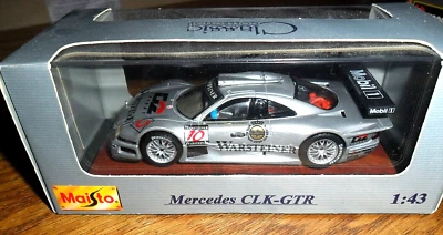 Mercedes Benz CLK-GTR #10- 1998 ESCALA 1/43 y como nuevo con caja Foto 1 de 3