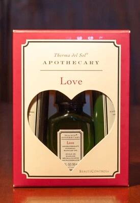 Therma del Sol Apothecary Love Warming Massage Oil Body Wash Lotion set - Image 1 of 4