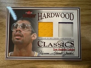 2004-05 Fleer Throwbacks Hardwood Classics Kareem Abdul Jabbar Patch #’ed 22/33 - Picture 1 of 2