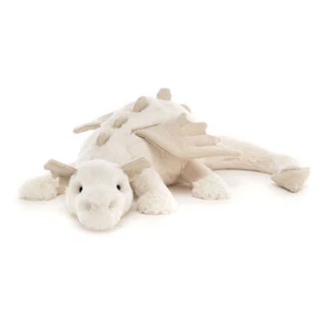 70cm Jellycat Snow Dragon Plush Stuffed Toys Gift For Kids Girls - Picture 1 of 3
