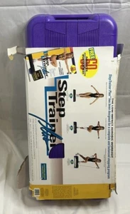 Exercise Workout Vintage Aerobic Stepper Bench Adjustable Risers Missing Video - Picture 1 of 5