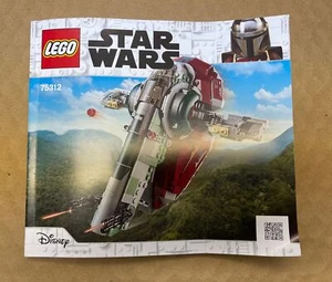 Lego Star Wars Boba Fett's Starship 75312 Part - Instruction Manual - Picture 1 of 3