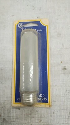 Tubular Shape Bulb 40T10/F 40 Watt 12 15892 40T10/F GE - Image 1 of 3