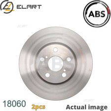 2X BRAKE DISC FOR TOYOTA URBAN/CRUISER IST ALLION/II PREMIO VERSO/SPACE RACTIS
