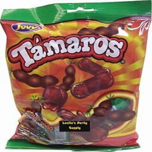 Jovy Tamaros Sabor Tamarindo Chile Relleno Duro Caramelo con Red Suave Peso Bolsa 6oz (170g)  Foto 1 de 4