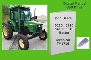 John Deere 5210 5310 5410 5510 Traktor Technisches Handbuch siehe Beschreibung - Bild 1 von 1