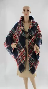 Nueva chaqueta palanca a cuadros Nordstroms Accessory Street London Boucle nueva con etiquetas #J73 - Imagen 1 de 2