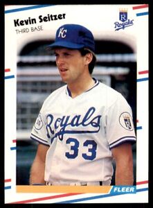 1988 Fleer Kevin Seitzer Kansas City Royals #270
